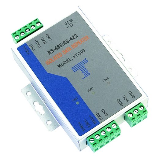 Industrial grade isolated RS/485/422 repeater